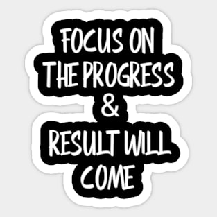 Achieving Success through Goal Focus Sticker